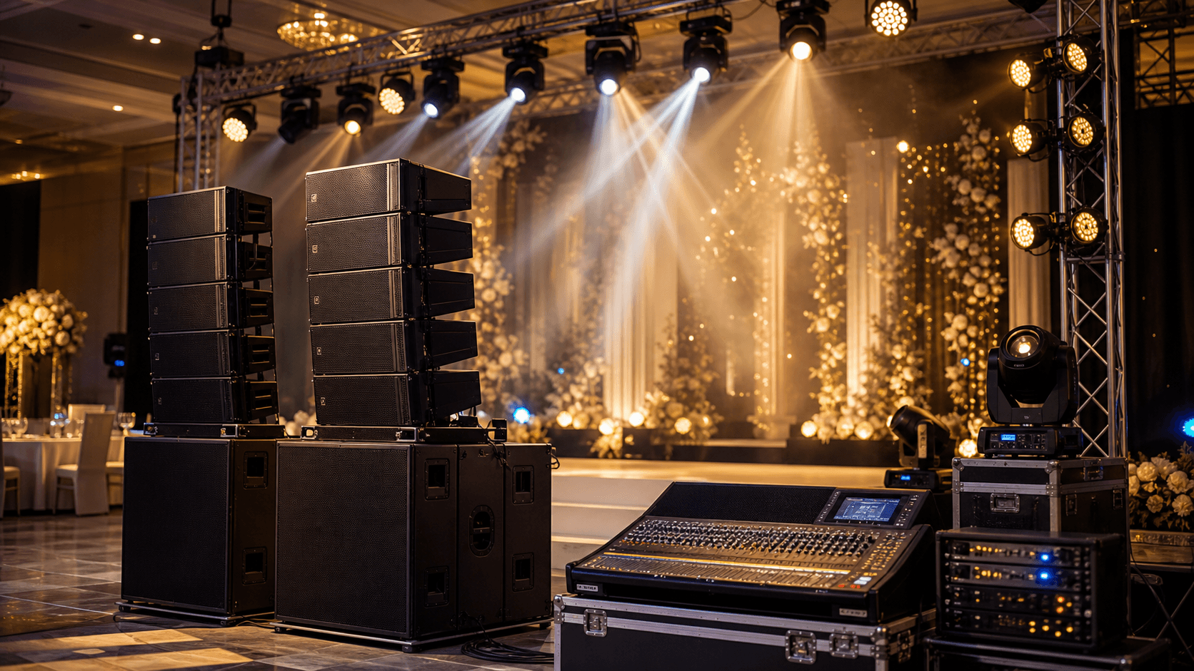 Visual layanan Paket Sound + Lighting