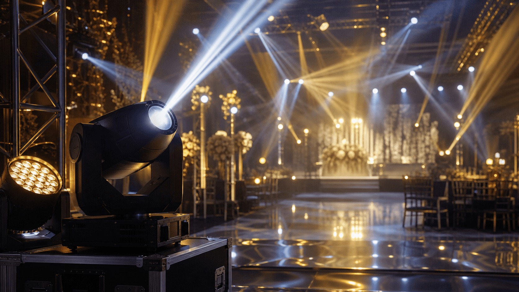 Visual layanan Sewa Stage Lighting